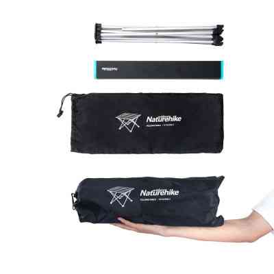 Туристичний стіл Naturehike NH19Z008-Z, алюміній, Розмір S, чорний (6927595737309) Вінниця