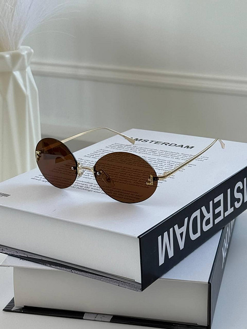 Очки женские. Fendi🔥  с металлической оправой на среднее лицо MasterSem Киев - изображение 7