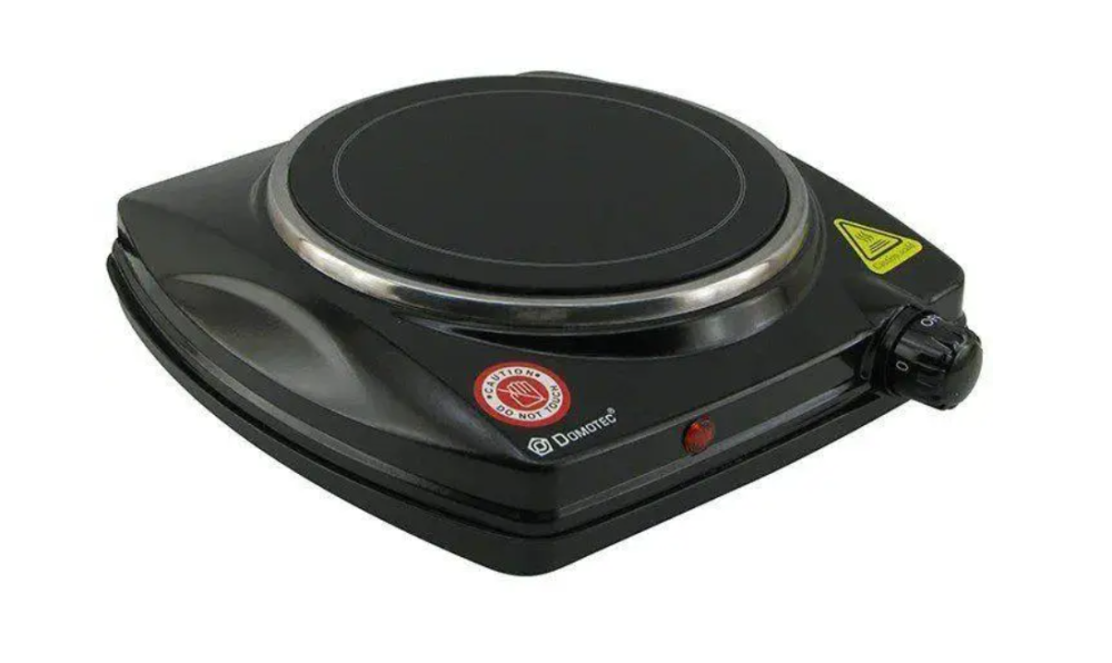 Плита інфрачервона Domotec MS-5851 1 конфорка, швидке нагрівання, для використання вдома CERAMIC Чорний 6813 Одеса - фото 5