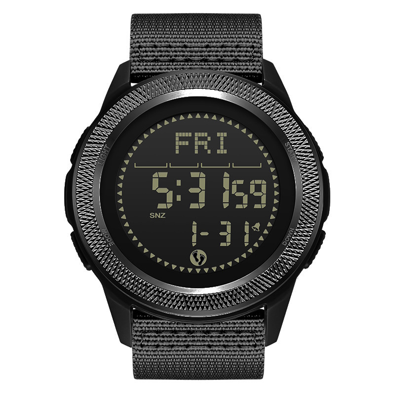 Часы мужские водостойкие тактические North Edge Nexus с компасом Черный Винница - изображение 11