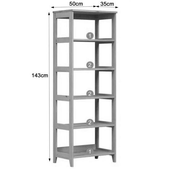 Етажерка для ванної "Сакульта" сієна Миколаїв - фото 3