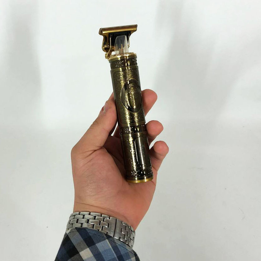 Машинка Для Стрижки Аккумуляторная Мужская Электрическая Триммер Для Бороды Золотистый Беспроводная Shuke Киев - изображение 7