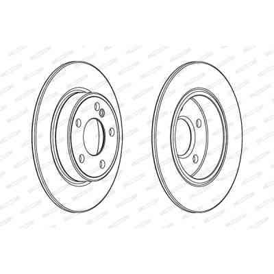 Тормозной диск FERODO DDF2335C Винница