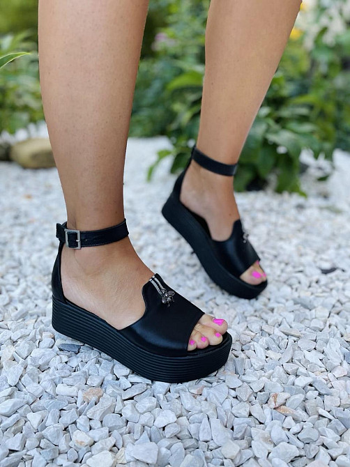 AVALON Босоніжки жіночі AVALON 707 чорні (літо, шкіра натуральна) (3787) Коломыя - изображение 10