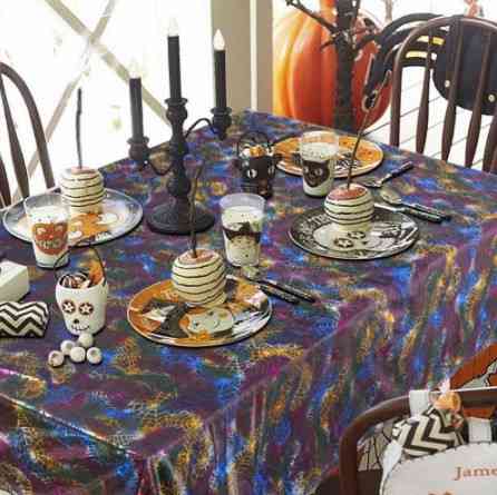 Скатерть на Хэллоуин 140 на 180 см разноцветный Киев