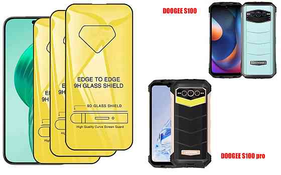 Защитное стекло DefenzoGlass для DOOGEE S100, S100 pro – двойная прочность Киев