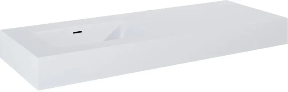 Раковина  Elita Dimple 120Cm Marmur White Matt 168868 Киев - изображение 1