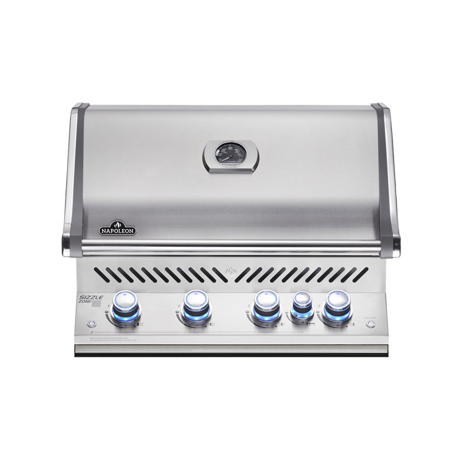 Вбудований газовий гриль Napoleon Prestige PRO-500 з вертілем (69232) нерж сталь BIPRO500RBPSS-3 Код: 004253 Рівне - фото 1