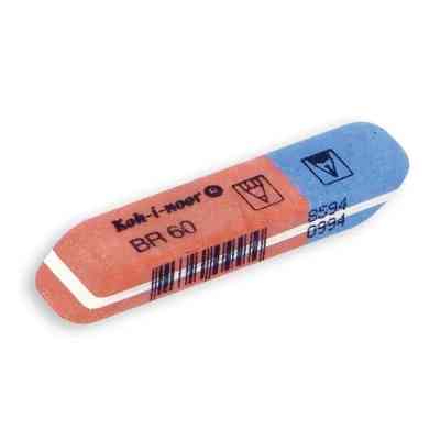 Гумка Koh-i-Noor комбінована BlueStar, 6521/60 (полібег 2 шт) (6521/60/2/P) Вінниця