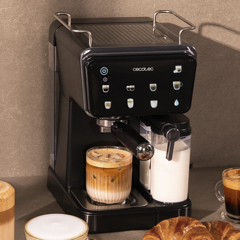 Кавоварка ріжкова Cecotec Power Espresso Touch ColdBrew Latte (A01_EU01_108986) ( 18808 ) Харків - фото 2