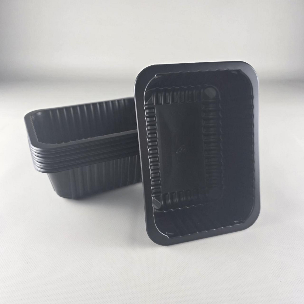 Ланчбокс T-1 187/137/60 чорний PP PL (50 шт.) Харків - фото 5
