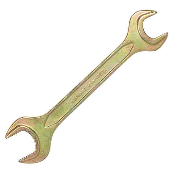 Ключ рожковый 32×36мм желтый цинк SIGMA (6025361) Ровно