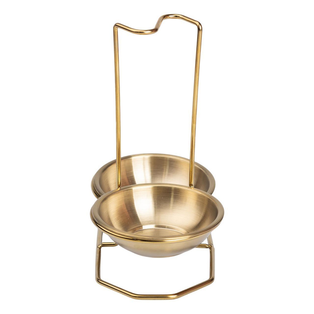 Подставка для половника и ложек из нержавеющей стали Золото Киев - изображение 2