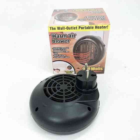 Маленький дуйчик, Портативный тепловентилятор, Теплообогреватель, Обогреватель с вентилятором 2 квт CB-27 Львов