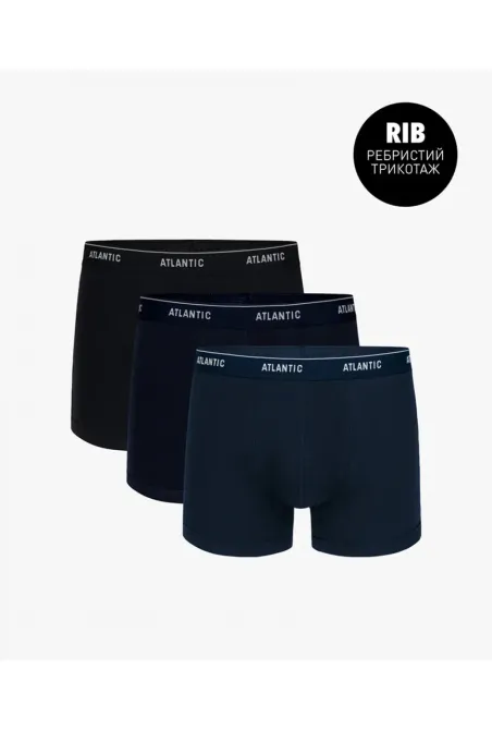 Чоловічі боксери Atlantic 3MH-179 XXL, Синій Київ - фото 1