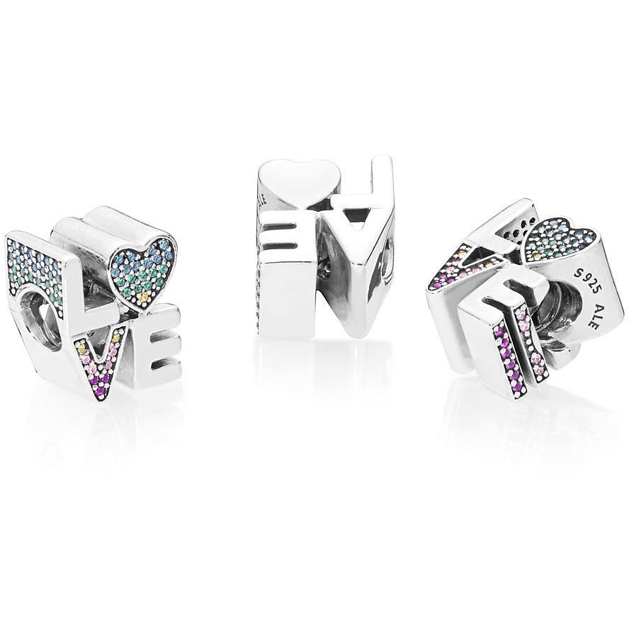 Серебряный шарм Пандора  