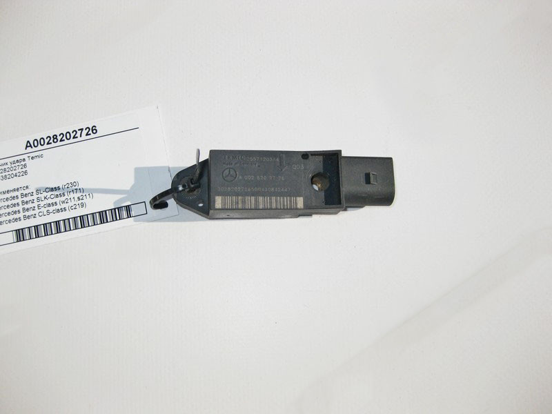 Mercedes-Benz  A0028202726 Датчик удару Temic CLS C219 E-class W211 SLK R171 SL R230 E-class S211 Одесса - изображение 1