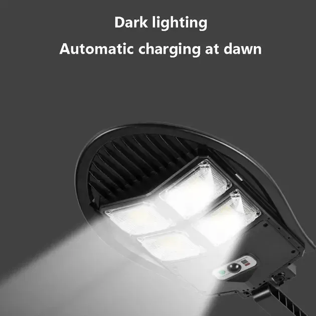 Аккумуляторный фонарь SW7103A-3 с солнечной панелью и датчиком движения Коломия - фото 2