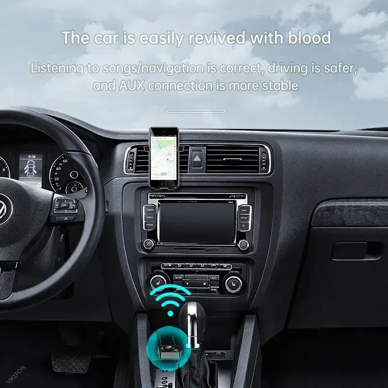 Беспроводной Bluetooth-передатчик-приемник Vaorlo BR05 с 5 режимами эквалайзера, аудиоадаптер 3.5мм AUX RCA TF с HD-дисплеем Киев - изображение 10