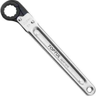 Ключ Toptul накидний з тріскачкою 10мм, що розкривається, 156мм (AEAT1010) Вінниця
