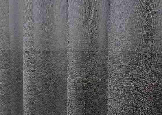 Тюль VR-Textil 1638т Greta Жаккард Графитовый 300х270 см (42-0615) Киев