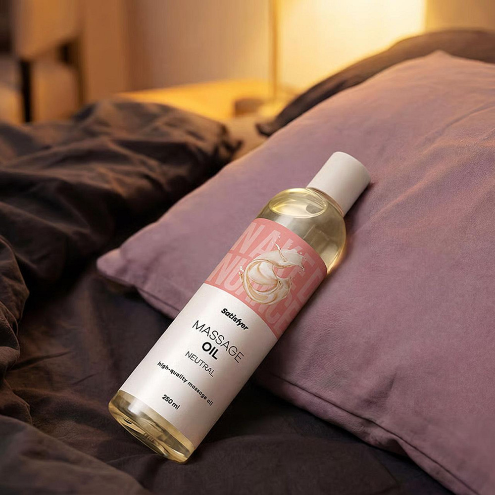 Розпродаж!!! Масажна олія Satisfyer Massage Oil Neutral 250 мл (термін 30.04.2027) Sex Aura Київ - фото 8