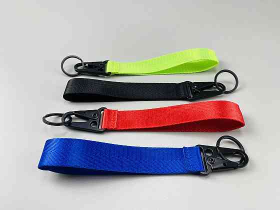 Брелок-підвіс для ключів пряжка-карабін, тримач ключів із карабіном Червоний Мукачево