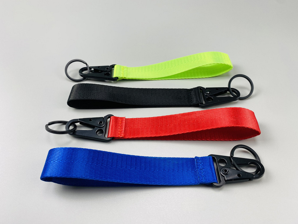 Брелок-підвіс для ключів пряжка-карабін, тримач ключів із карабіном Червоний Мукачево - фото 4