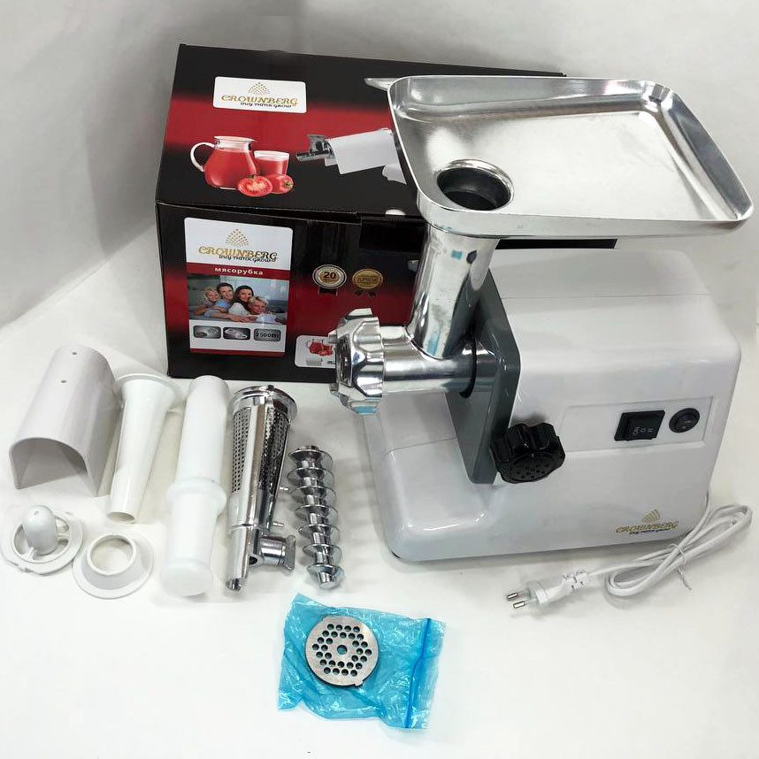 Мясорубка овощерезка соковыжималка, Мясорубки нержавеющая сталь, Мясорубка для домашней колбасы KZ-11 Львов - изображение 16