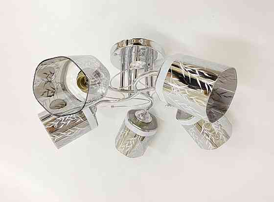 VALESO Люстра стельова на 5 плафонів 6248E/5 Хром Киев