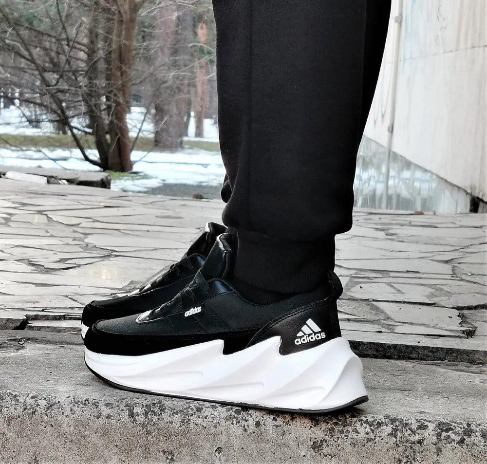 Кроссовки Adidas $harks Женские Адидас Черные Акулы (размеры: 36,39) Днепр - изображение 6