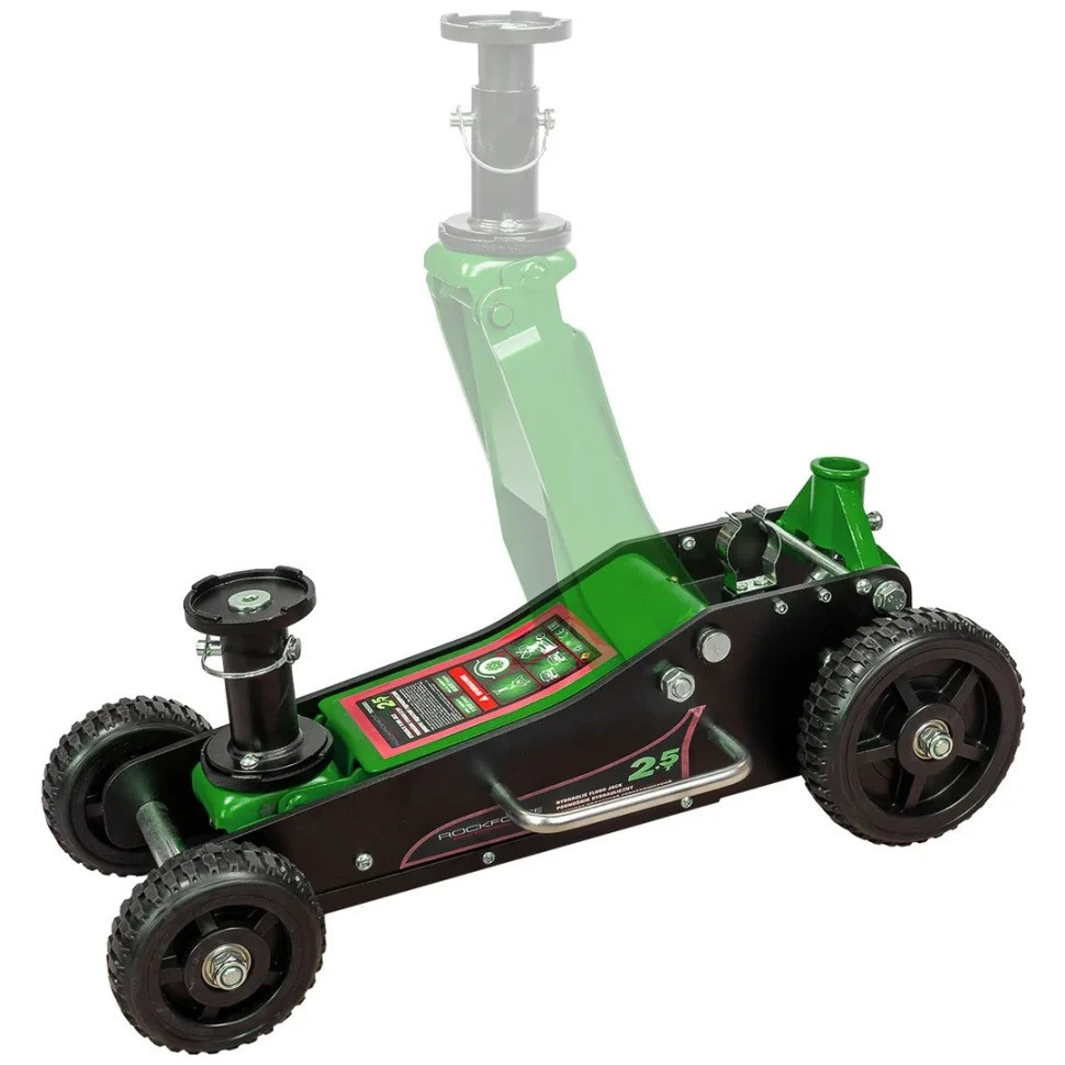 Домкрат подкатной гидравлический 2,5т (h min 155мм, h max 665мм) ROCKFORCE RF-T830023 Одесса - изображение 2