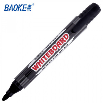 Маркер Baoke для сухостираємих дощок, 2.5 мм чорний (MARK-BOA-BAOMP399AB) Вінниця - фото 3