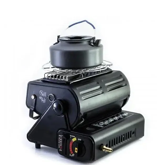 Газовий обігрівач-плита Портативний 2в1 Happy Hоme 1,3 кВт, 100 г/година 8223 пт Одеса - фото 2