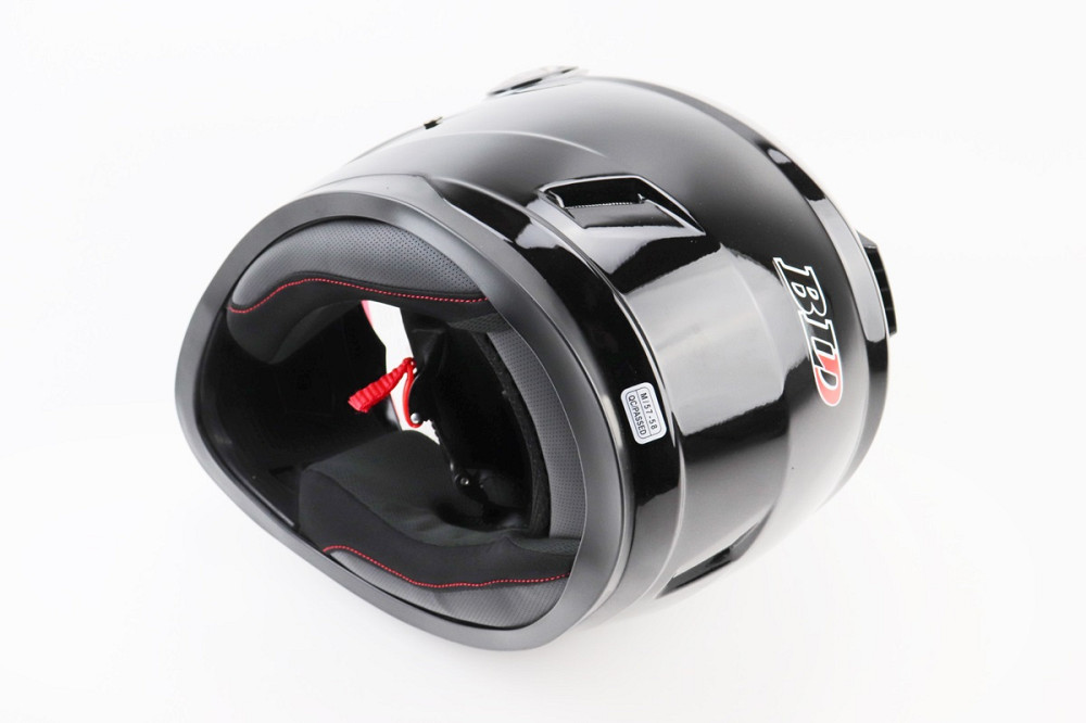 Шолом інтеграл, закритий BLD-М65 М (57-58см), ЧОРНИЙ глянець Київ - фото 2