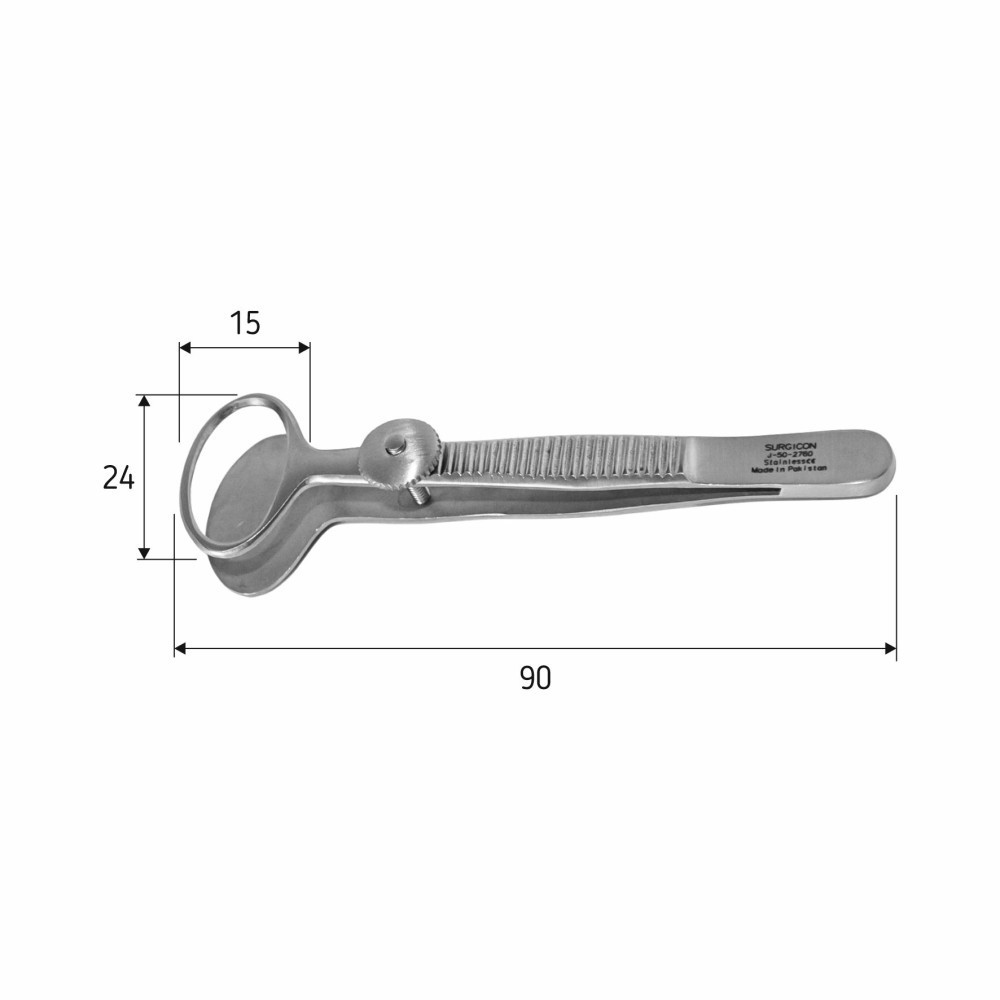Пинцет Desmarres Chalazion 9cм, J-50-2760 Днепр - изображение 2