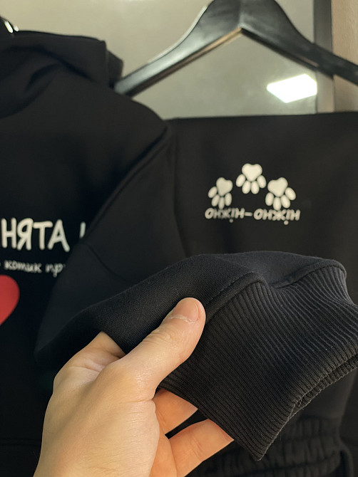 Костюм чорний - "Киця зайнята! Руками не чіпати, бо котик приб'є" Чернівці - фото 2