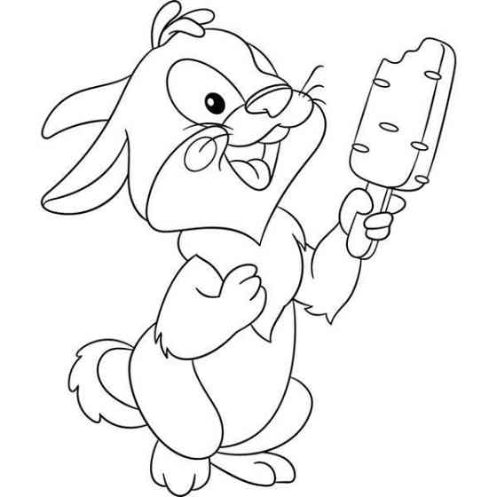 Детская раскраска ArtCraft Зайчик 25х30 см (15081-AC) Харьков