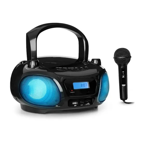 Бумбокс Auna Roadie Sing CD с функцией караоке из Германии Уценка Днепр