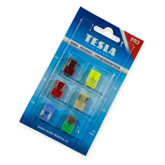 Предохранители Евро mini (TESLA) блистер (12шт) Мукачево