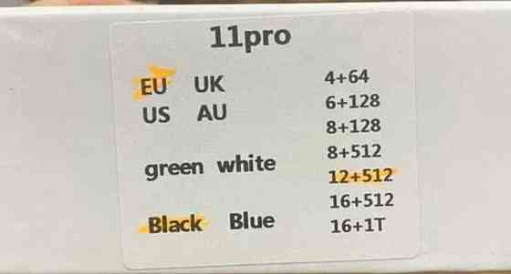 Планшет 10-дюймовий 12 гб /512 гб, Android 14, Процесор: Snapdragon888. Харків