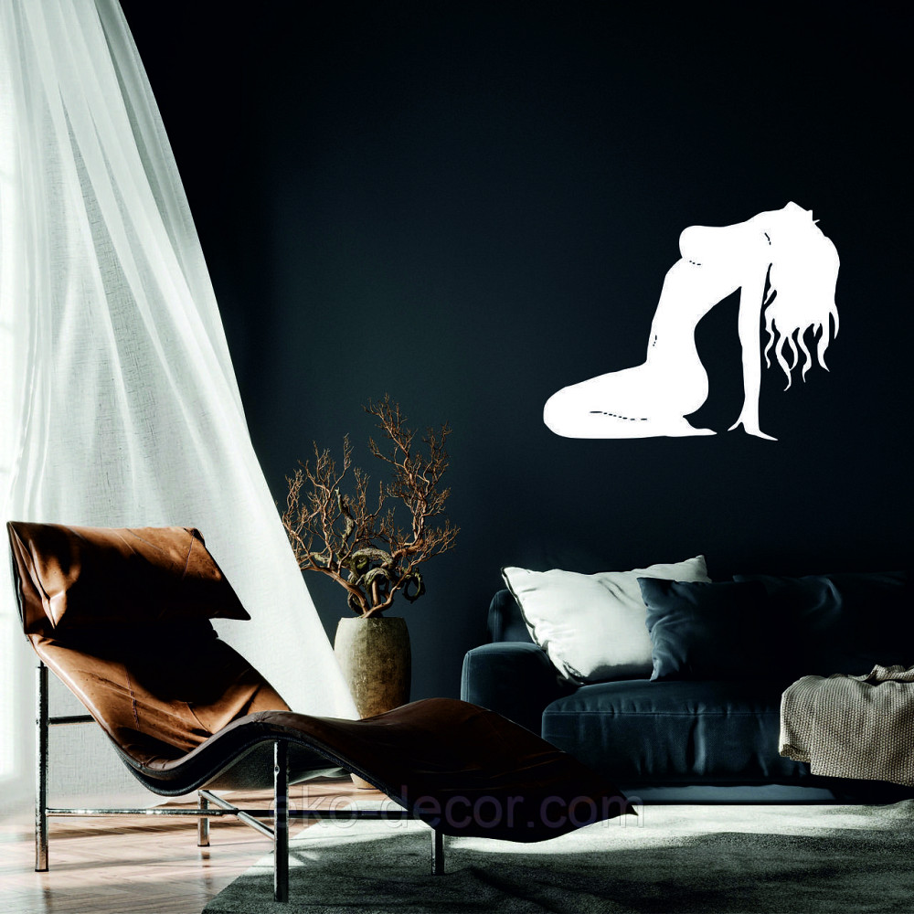 Декоративне настінне Панно «Силует жінки», Декор на стіну Київ - фото 1