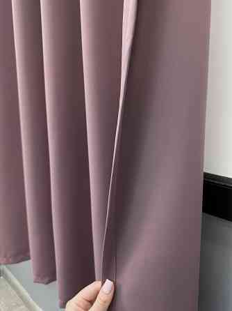 Комплект коротких штор VR-Textil Блекаут Midnight № 1679ш Пудровий 140х170 см 2 шт (35-0459) Київ