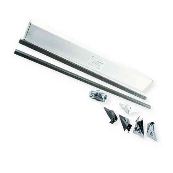 Багажник універсальний на водостоки 2108, 2109, ЗАЗ 1102 Таврія (122 см, до 75 кг) сталь, прямокутний профіль Мукачево