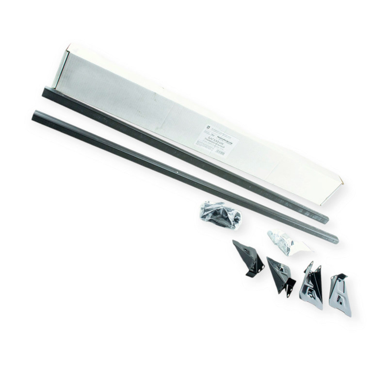 Багажник універсальний на водостоки 2108, 2109, ЗАЗ 1102 Таврія (122 см, до 75 кг) сталь, прямокутний профіль Мукачево - фото 1