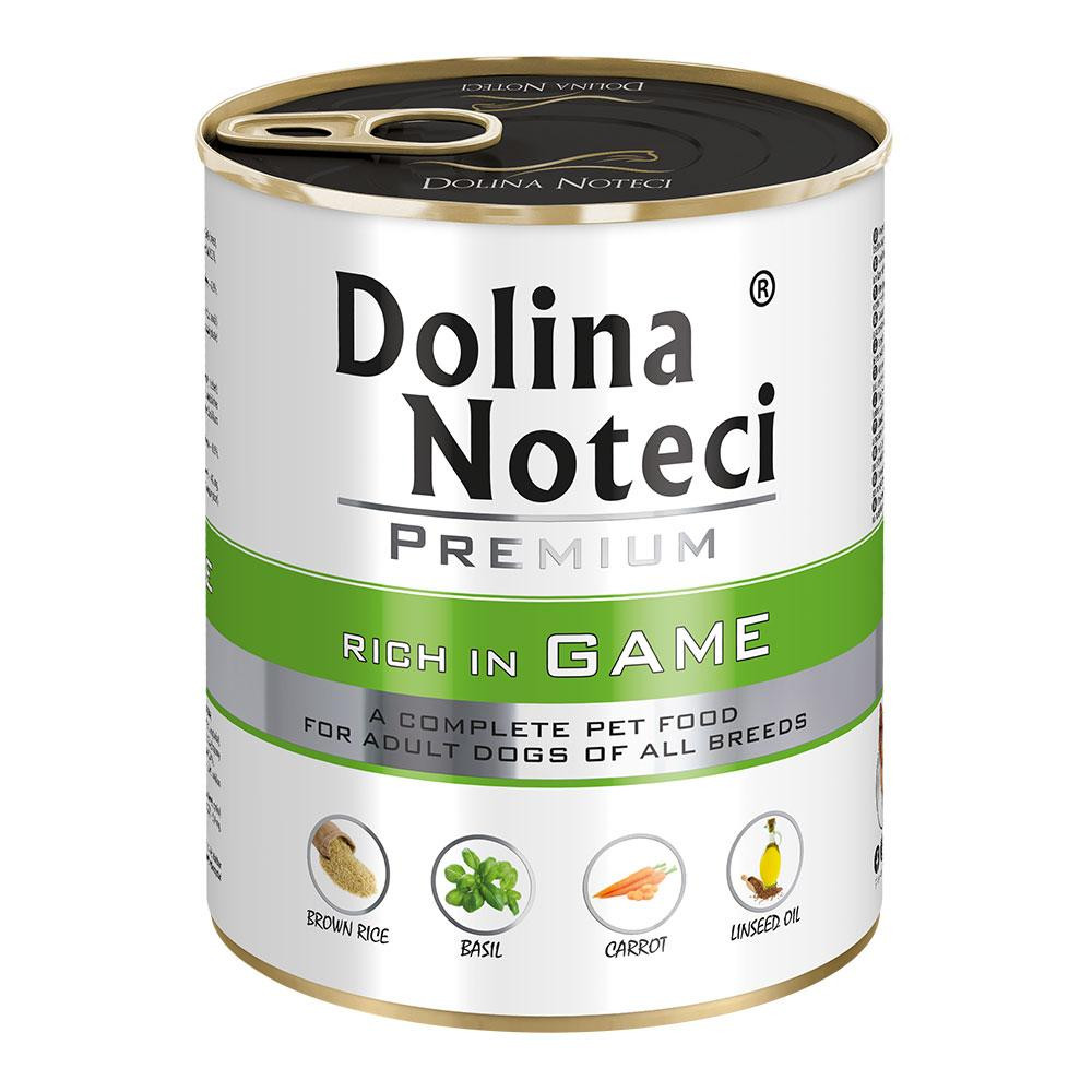 Dolina Noteci Premium (Долина Нотечі Преміум) консерва вологий корм для собак з дичиною 800 г х 12 шт. Запоріжжя - фото 1