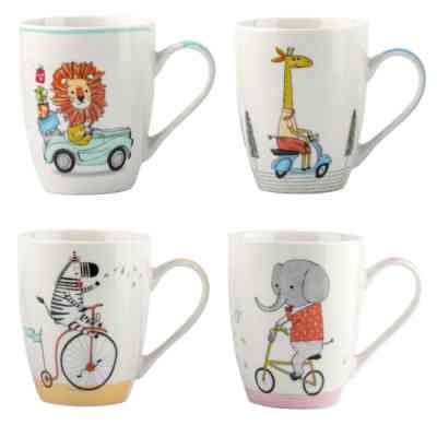 Чашка Vittora "Звірята на транспорті" 340 мл (VT-C-120340) Вінниця
