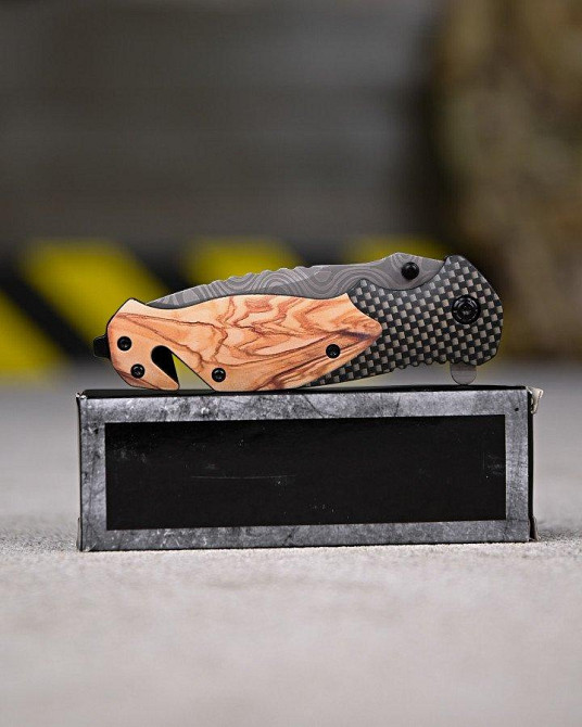 Ніж викидний wood РП7336 Одеса - фото 2