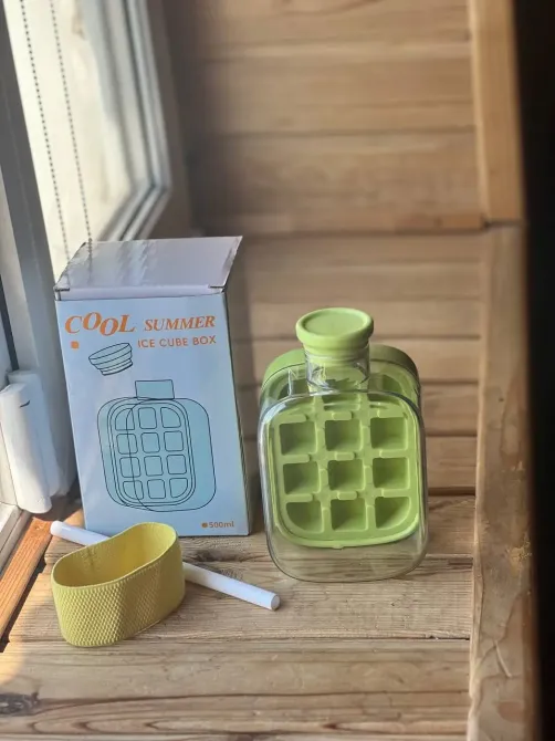 Лоток для льда с крышкой Curling LY-942 – герметичный контейнер-форма Коломыя - изображение 4