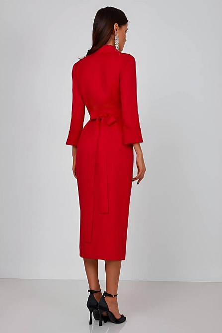 Жіноча стримана сукня-піджак костюмка Одеса - фото 2